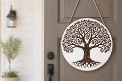 Majestic Oak Tree Silhouette SVG Product Image 2