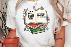 In My Book of Course Not Mentally PNG Product Image 2