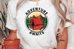 Camper PNG, Camping Sublimation Product Image 2