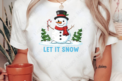 Christmas Let It Snow PNG Product Image 3
