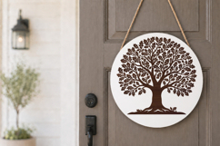 Classic Oak Tree Silhouette SVG Product Image 2