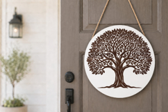 Mature Park Oak Tree SVG Product Image 2