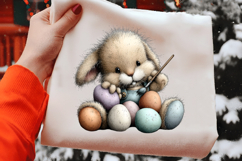 Adorable Easter Bunny Clipart Product Image 2