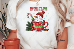 Funny Cute Snowman Png Christmas PNG Product Image 2