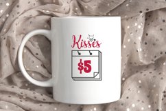 Kisses SVG, Valentine&#039;s Day SVG Product Image 2