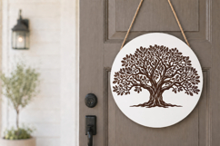 Heritage Oak Tree Laser Cut SVG Design Product Image 2