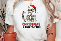 Funny Christmas Skeleton PNG Product Image 2