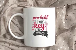 You Hold The Key To My Heart SVG, Valentine's Day SVG Product Image 1