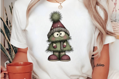 Cute Christmas Characters clipart Product Image 2