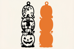 Scarecrow Pumpkin Porch Sign SVG Product Image 2