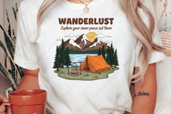 Camper PNG, Camping Sublimation Product Image 2