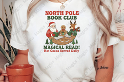 North Pole Book Club-Book Lover PNG Product Image 2