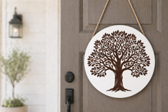 English Oak Tree SVG Laser Cut File Product Image 2