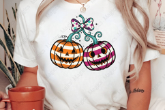 Coquette Halloween Pumpkin Cherries Png Product Image 2
