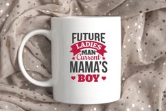 Future Ladies Man Current Mamas Boy SVG, Valentine&#039;s Day SVG Product Image 1