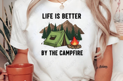 Camper PNG, Camping Sublimation Product Image 1