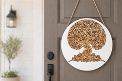 Decorative Tree of Life Mandala SVG Product Image 2