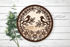 Romantic Love Birds SVG Product Image 3
