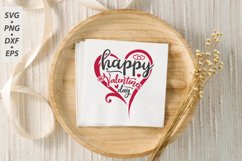 Happy Valentines Day SVG, Valentine&#039;s Day SVG Product Image 3