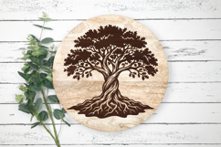 Fantasy Twisted Tree Silhouette SVG Product Image 3
