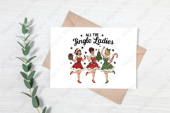 Retro Girl Christmas PNG Sublimation Product Image 3