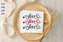 Love SVG, Valentine&#039;s Day SVG Product Image 3