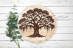 Moss Covered Live Oak SVG for Cricut Product Image 3