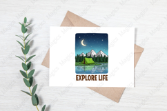 Camper PNG, Camping Sublimation Product Image 3