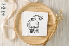 F-Bomb Mom | Funny Mom SVG Product Image 3