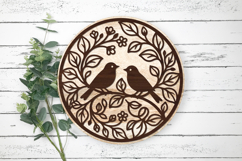 Romantic Bird Couple SVG Product Image 3