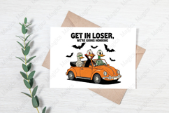 Halloween Goose Get in Loser Sublimation Product Image 3