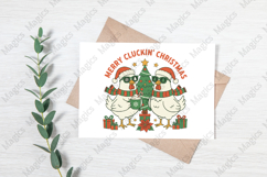 Merry Cluckin&#039; Christmas PNG Product Image 3