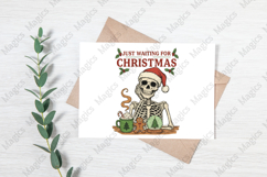 Funny Skeleton Christmas Png Product Image 3