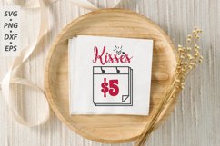 Kisses SVG, Valentine&#039;s Day SVG Product Image 3