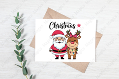 Christmas Santa, Deer PNG Product Image 3