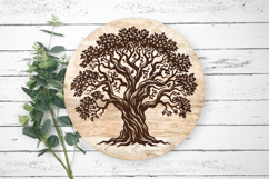 Gnarled Oak Tree Cricut SVG Product Image 3