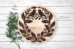 Branch Wreath Laser Cut File for Cricut Product Image 3