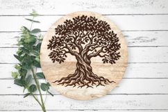 Majestic Ancient Oak Tree SVG Product Image 3