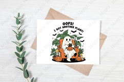Ghost with Cat and Houseplants Product Image 3