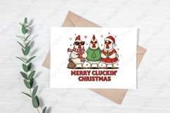 Merry Cluckin Christmas PNG Product Image 3
