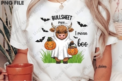 Funny Cow Halloween PNG Product Image 1