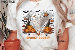 Spooky Goosey PNG, Funny Halloween PNG Product Image 1