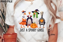Just a Spooky Goose PNG, Halloween PNG Product Image 1