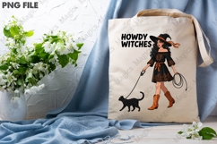 Howdy Witches,Vintage Halloween PNG Product Image 2