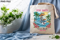 Stay Salty Summerween Halloween PNG Product Image 2