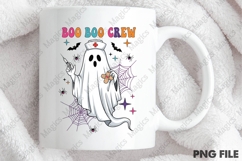 Boo Boo Crew Nurse Halloween PNG Product Image 3