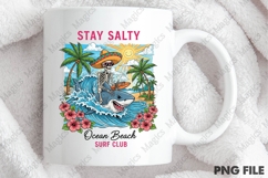 Stay Salty Summerween Halloween PNG Product Image 3