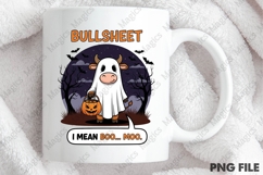 Funny Cow Halloween PNG, Bullsheet Ghost Product Image 3