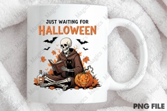 Funny Skeleton Halloween Png, Fall Vibes Product Image 3
