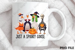 Just a Spooky Goose PNG, Halloween PNG Product Image 3